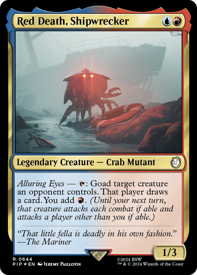 Red Death, Shipwrecker (Surge Foil) [Fallout] | GnG Games