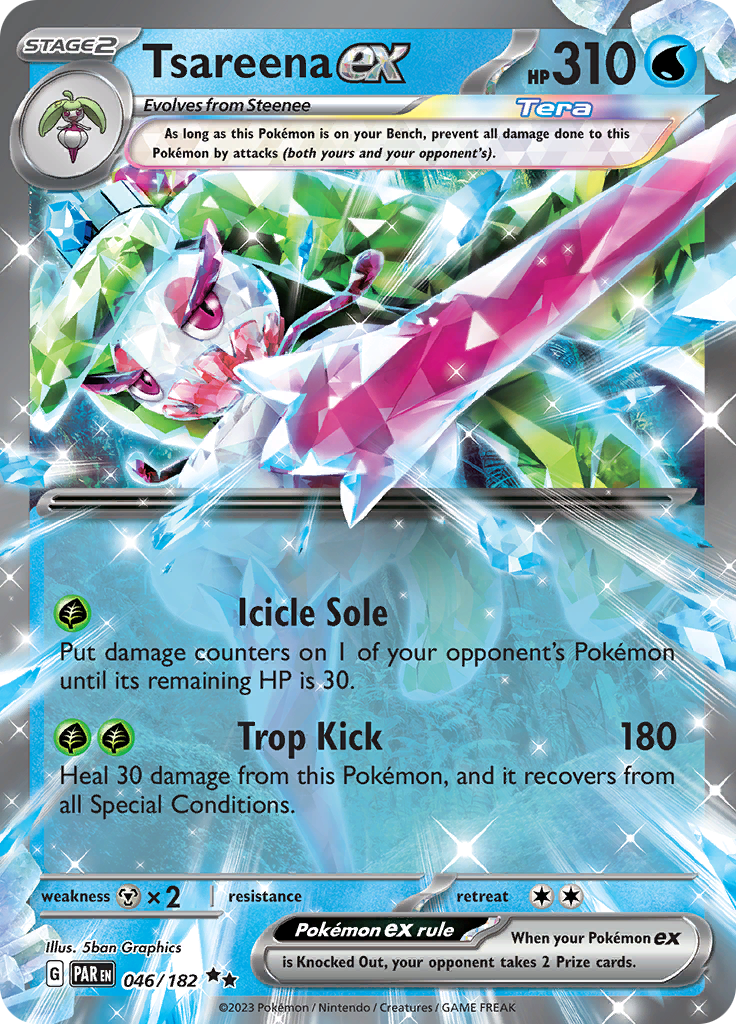 Tsareena ex (046/182) [Scarlet & Violet: Paradox Rift] | GnG Games