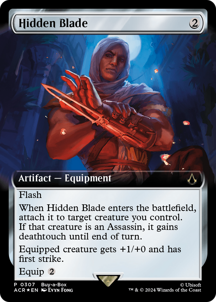 Hidden Blade (Extended Art) [Assassin's Creed Promos] | GnG Games