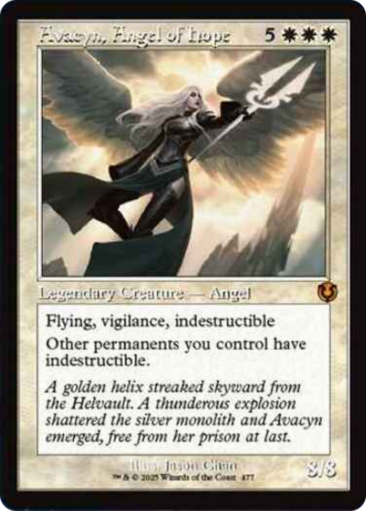 Avacyn, Angel of Hope (Retro Frame) [Innistrad Remastered] | GnG Games