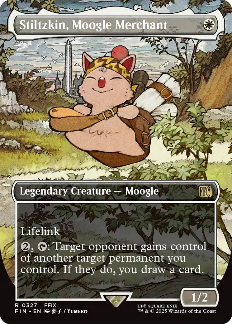 Stiltzkin, Moogle Merchant (Borderless) [FINAL FANTASY] | GnG Games