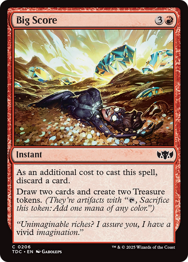 Big Score [Tarkir: Dragonstorm Commander] | GnG Games