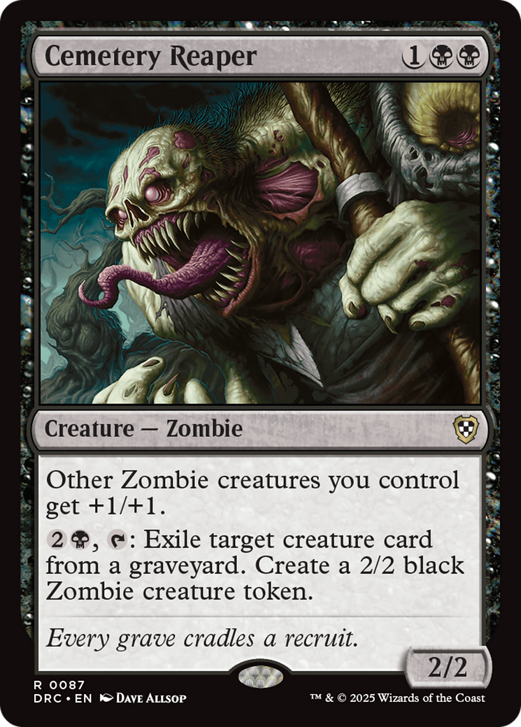 Cemetery Reaper [Aetherdrift Commander] | GnG Games