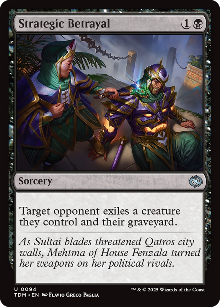 Strategic Betrayal [Tarkir: Dragonstorm] | GnG Games