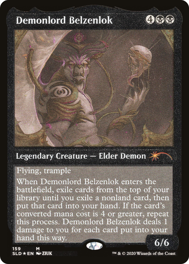 Demonlord Belzenlok (Foil Etched) [Secret Lair Drop Series] | GnG Games