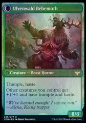Ulvenwald Oddity // Ulvenwald Behemoth [Innistrad: Crimson Vow Prerelease Promos] | GnG Games