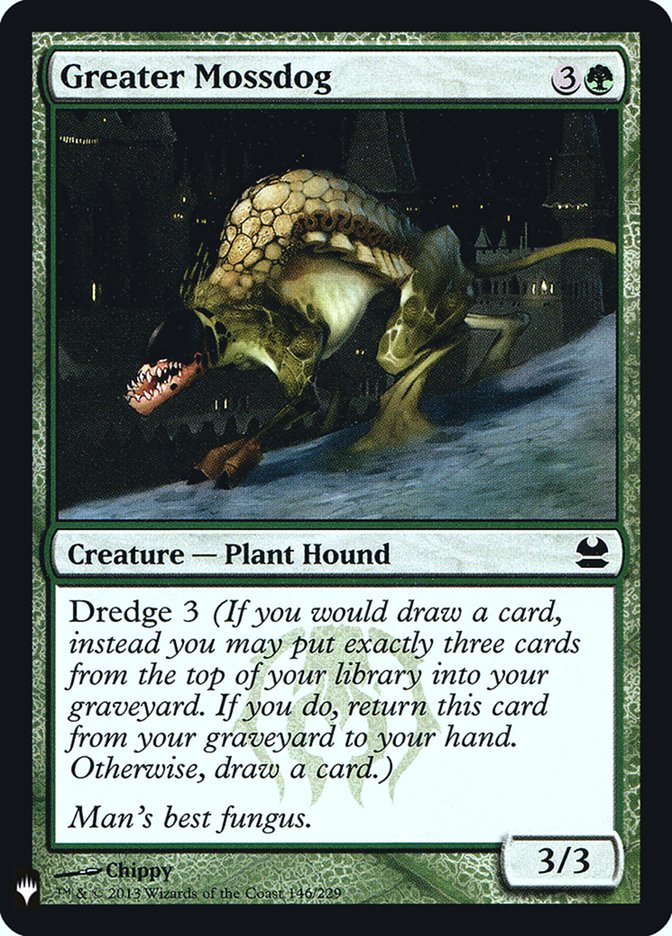 Greater Mossdog [Mystery Booster] | GnG Games