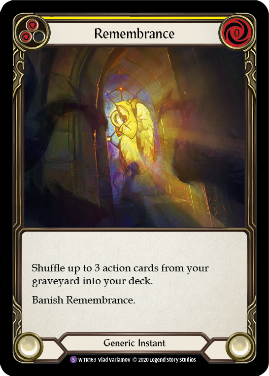 Remembrance [U-WTR163] (Welcome to Rathe Unlimited)  Unlimited Rainbow Foil | GnG Games