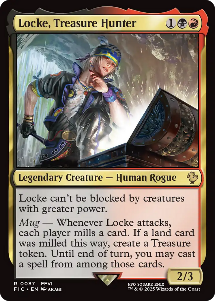 Locke, Treasure Hunter [FINAL FANTASY Commander] | GnG Games