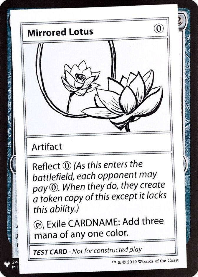 Mirrored Lotus [Mystery Booster Playtest Cards] | GnG Games