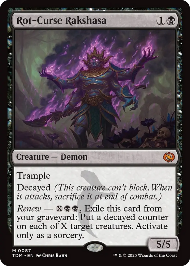 Rot-Curse Rakshasa [Tarkir: Dragonstorm] | GnG Games