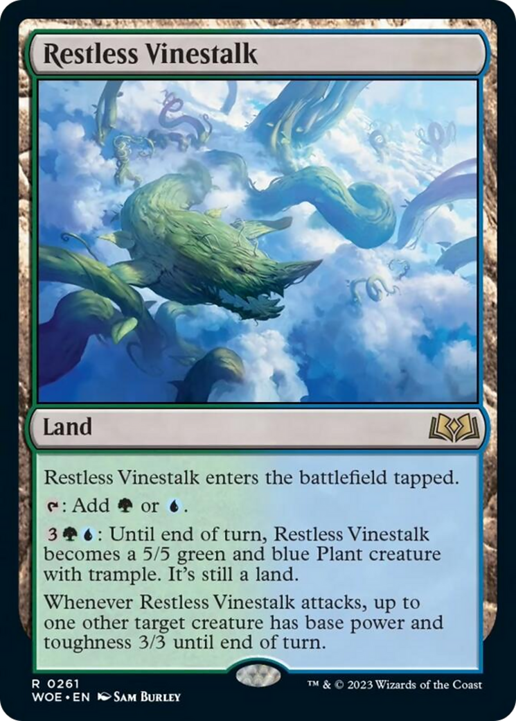Restless Vinestalk [Wilds of Eldraine] | GnG Games