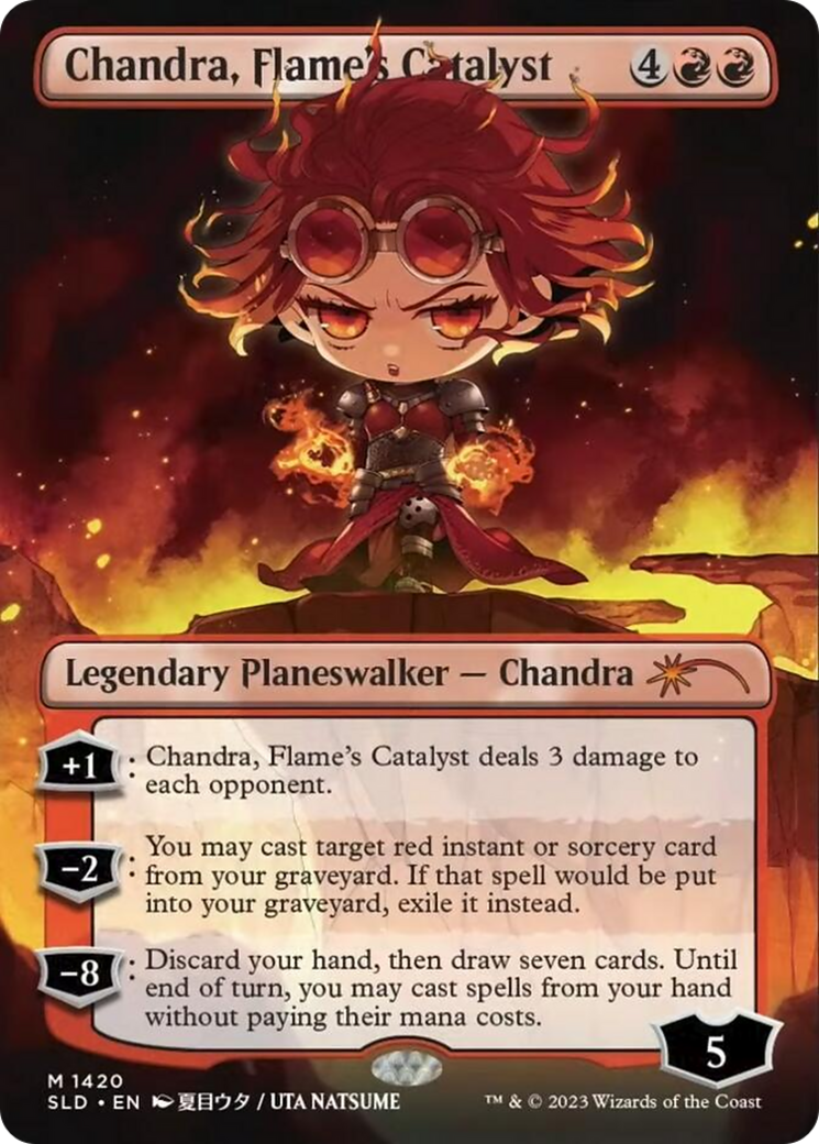 Chandra, Flame's Catalyst (Rainbow Foil) [Secret Lair Drop Series] | GnG Games