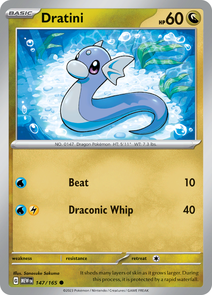 Dratini (147/165) [Scarlet & Violet 151] | GnG Games