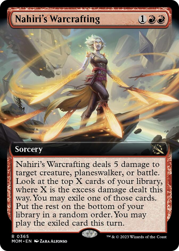 Nahiri's Warcrafting (Extended Art) [March of the Machine] | GnG Games