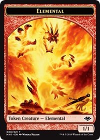 Elemental (008) // Squirrel (015) Double-Sided Token [Modern Horizons Tokens] | GnG Games