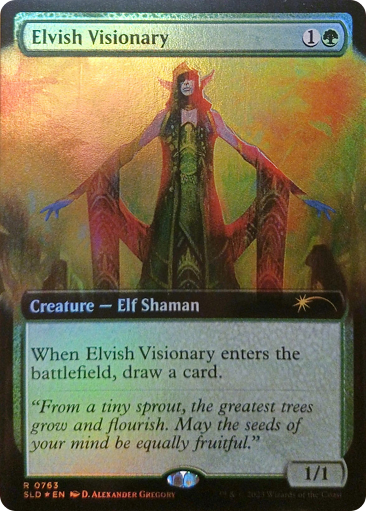 Elvish Visionary (Extended Art) [Secret Lair Drop Series] | GnG Games