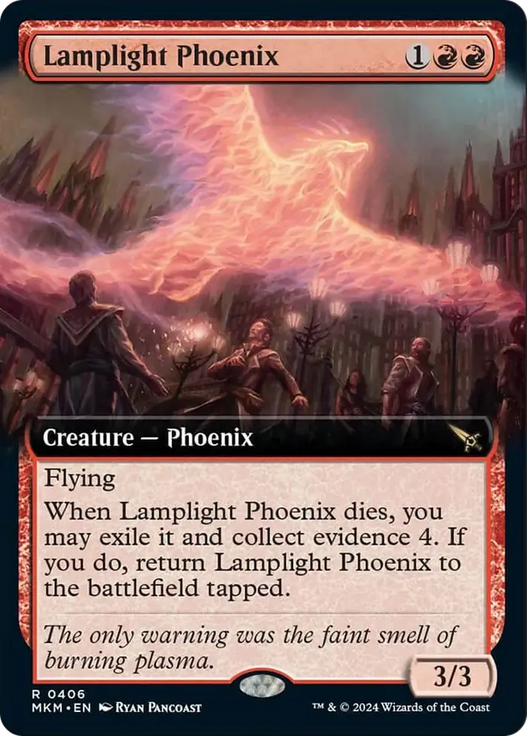 Lamplight Phoenix (Extended Art) [Murders at Karlov Manor] | GnG Games