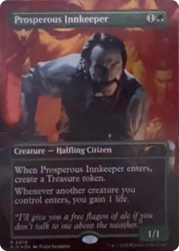 Prosperous Innkeeper (Rainbow Foil) [Secret Lair Drop Series] | GnG Games