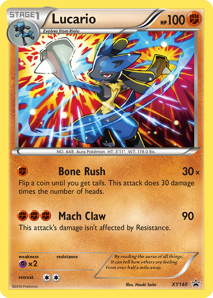 Lucario (XY140) [XY: Black Star Promos] | GnG Games