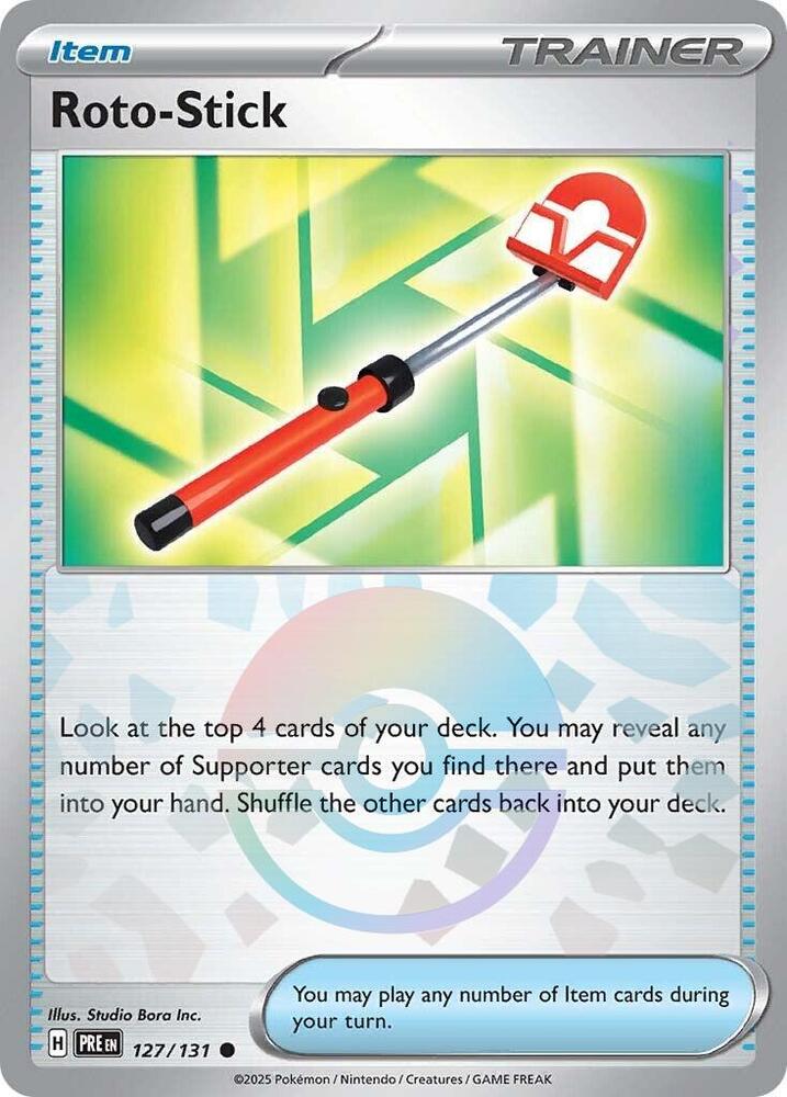 Roto-Stick (127/131) (Poke Ball Pattern) [Scarlet & Violet: Prismatic Evolutions] | GnG Games