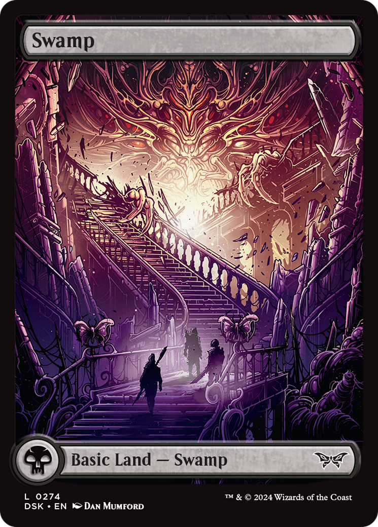 Swamp (274) - Full Art [Duskmourn: House of Horror] | GnG Games