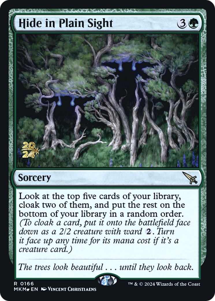 Hide in Plain Sight [Murders at Karlov Manor Prerelease Promos] | GnG Games
