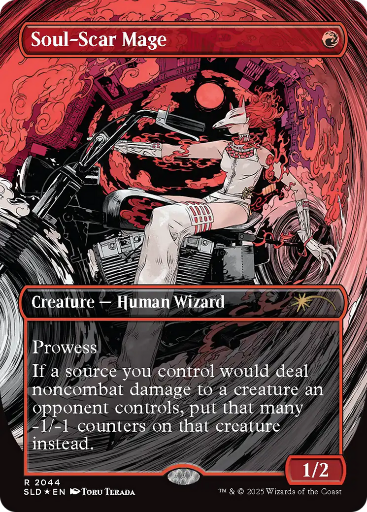Soul-Scar Mage (2044) (Raised Foil) [Secret Lair Drop Series] | GnG Games