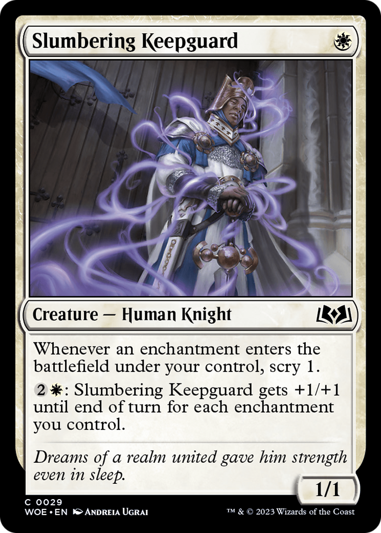 Slumbering Keepguard [Wilds of Eldraine] | GnG Games