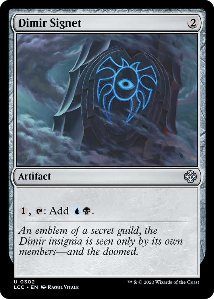 Dimir Signet [The Lost Caverns of Ixalan Commander] | GnG Games