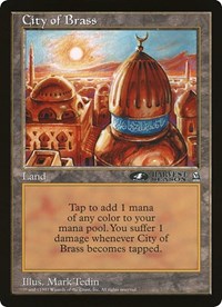 City of Brass (4th Place) (Oversized) [Oversize Cards] | GnG Games