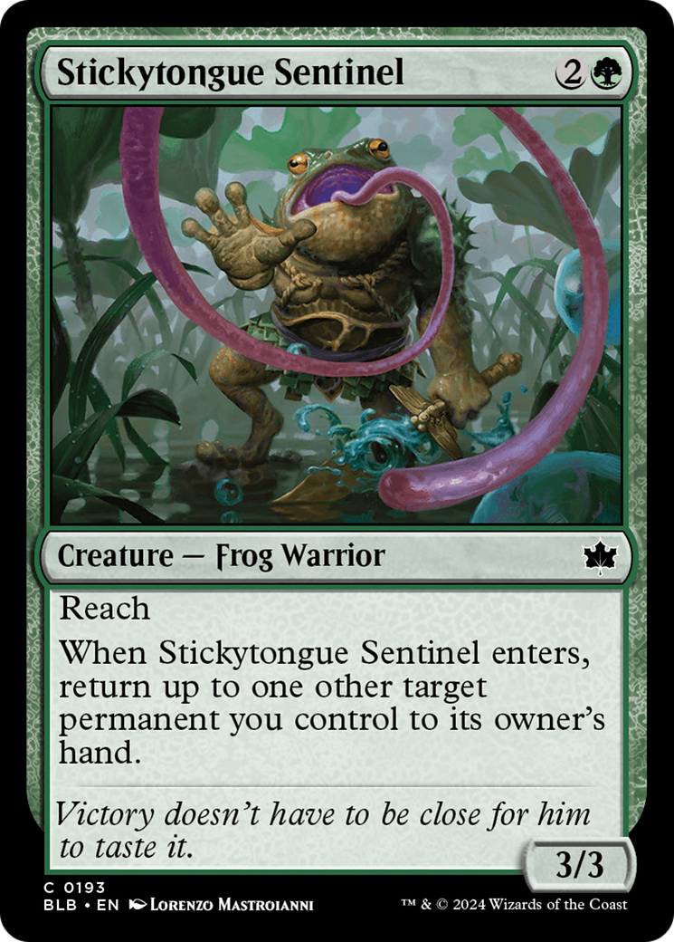 Stickytongue Sentinel [Bloomburrow] | GnG Games