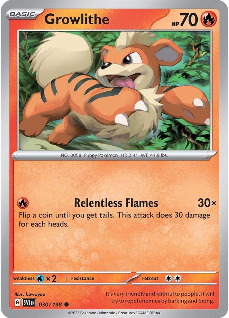 Growlithe (030/198) [Scarlet & Violet: Base Set] | GnG Games