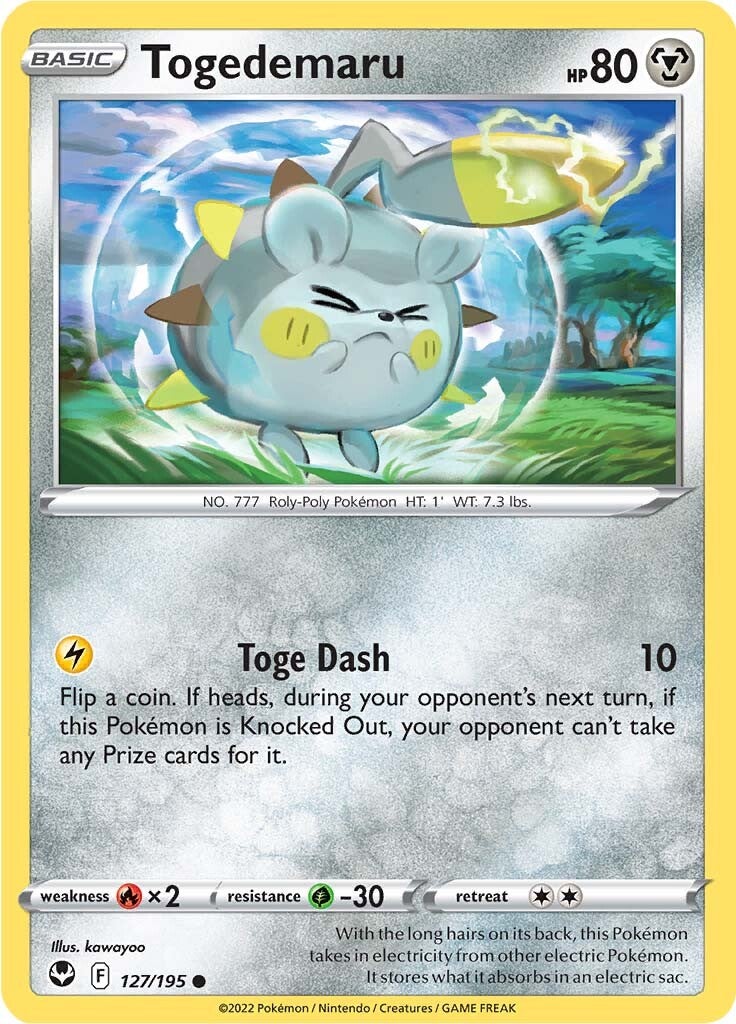 Togedemaru (127/195) [Sword & Shield: Silver Tempest] | GnG Games