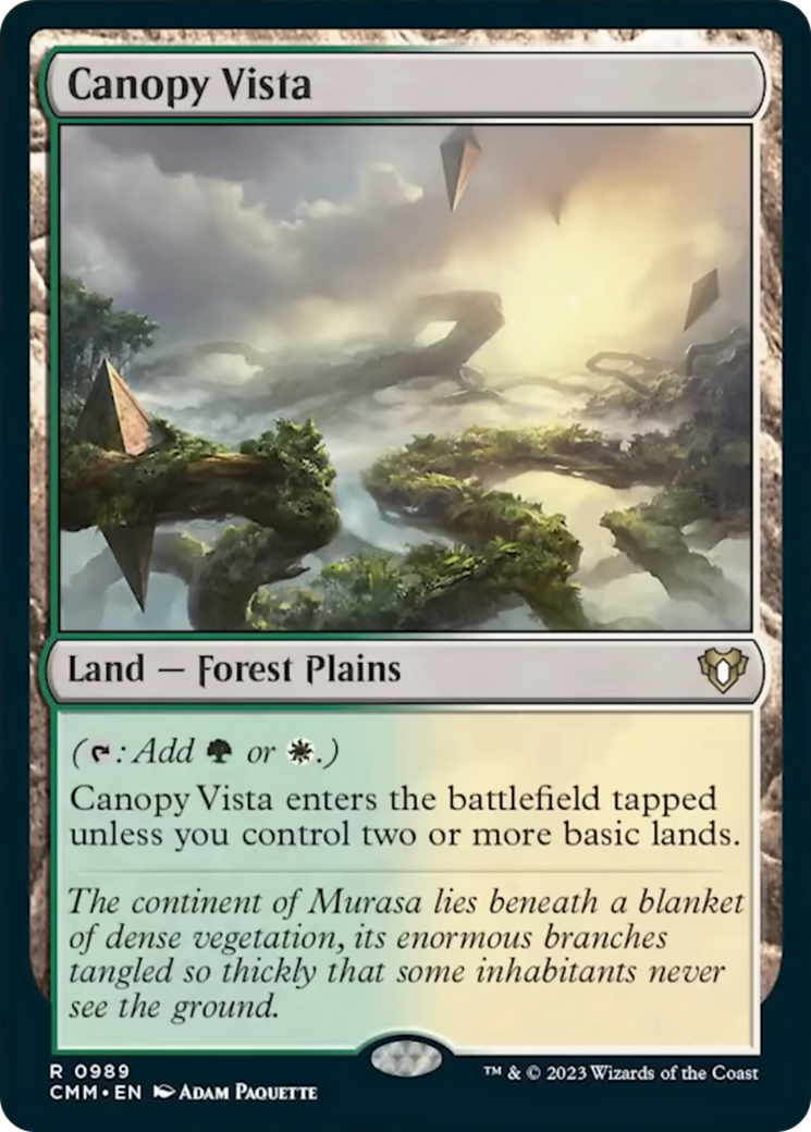 Canopy Vista [Commander Masters] | GnG Games