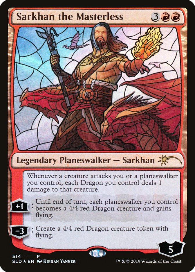 Sarkhan the Masterless (Stained Glass) [Secret Lair Drop Promos] | GnG Games