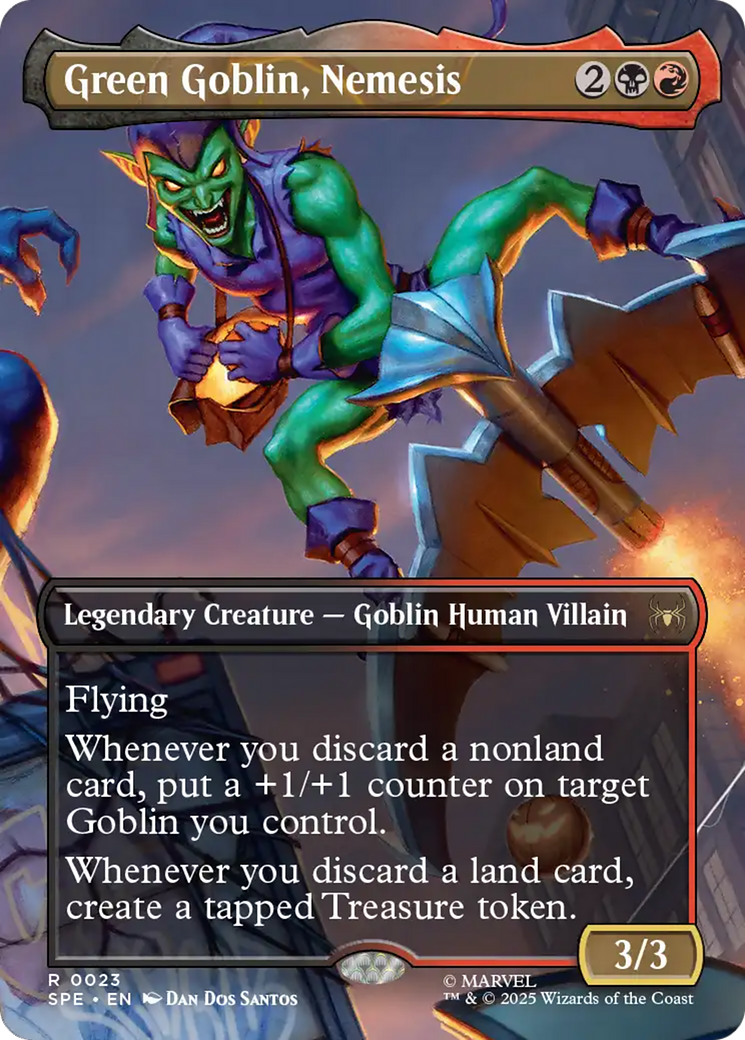 Green Goblin, Nemesis (Borderless) [Marvel's Spider-Man: Eternal-Legal] | GnG Games