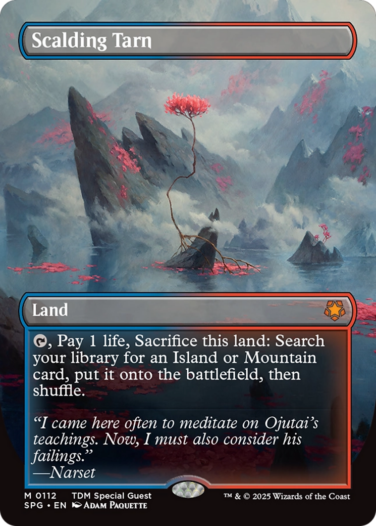 Scalding Tarn (Borderless) [Tarkir: Dragonstorm Special Guests] | GnG Games