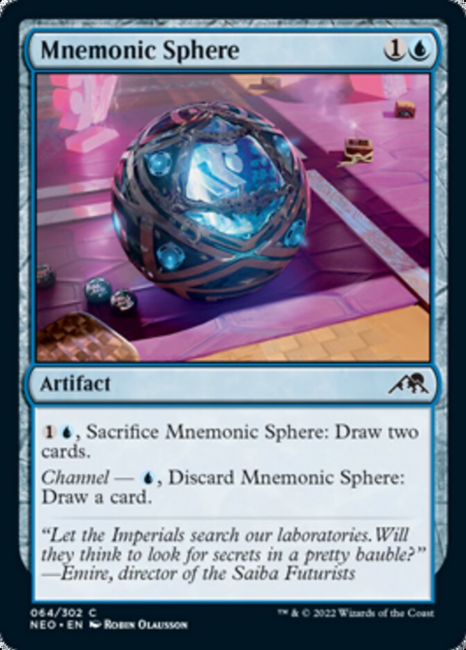 Mnemonic Sphere [Kamigawa: Neon Dynasty] | GnG Games