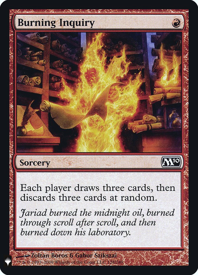Burning Inquiry [Mystery Booster] | GnG Games