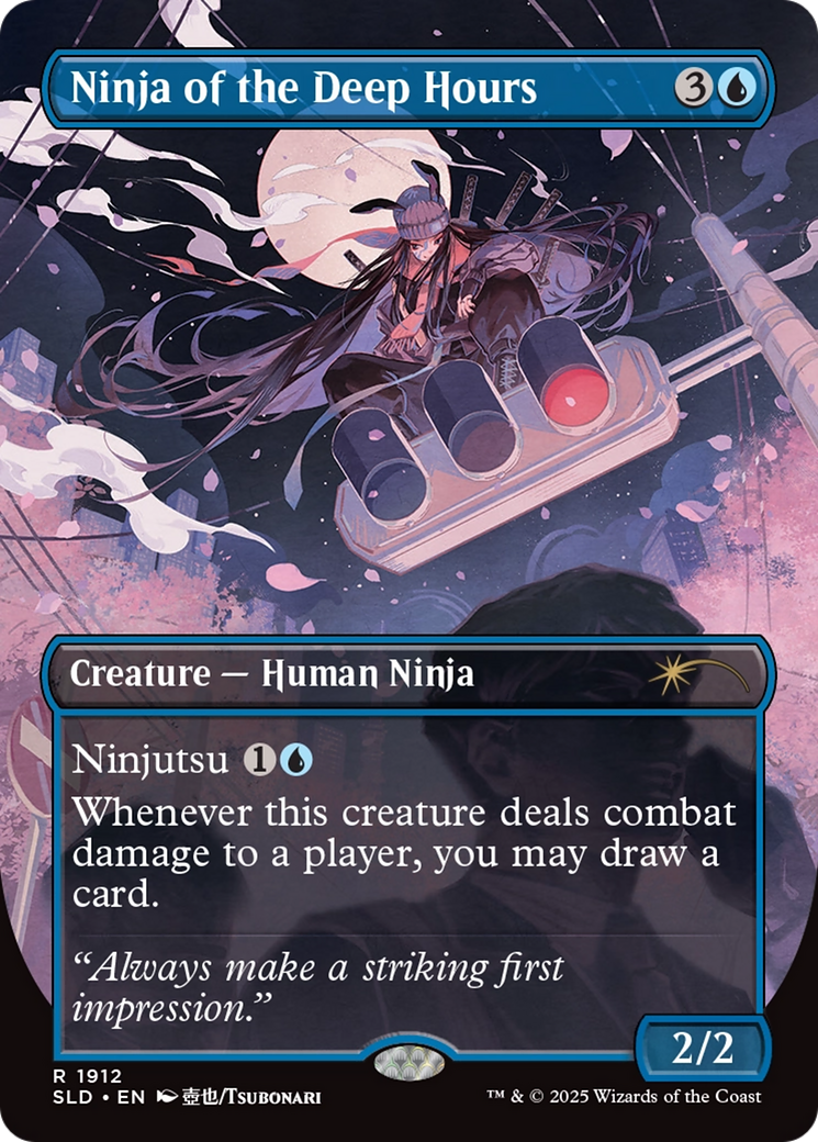 Ninja of the Deep Hours (Rainbow Foil) [Secret Lair Drop Series] | GnG Games