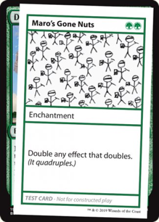 Maro's Gone Nuts (2021 Edition) [Mystery Booster Playtest Cards] | GnG Games