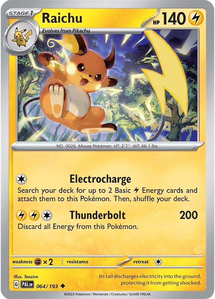 Raichu (064/193) [Scarlet & Violet: Paldea Evolved] | GnG Games