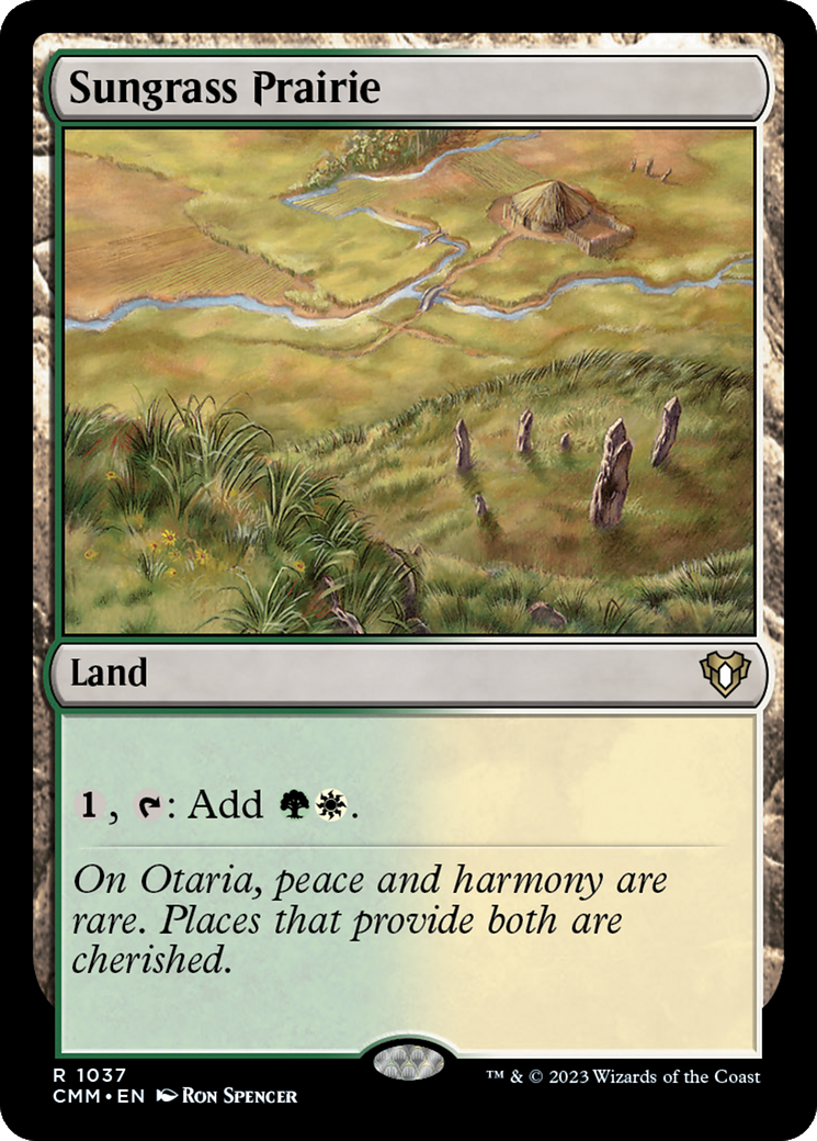 Sungrass Prairie [Commander Masters] | GnG Games