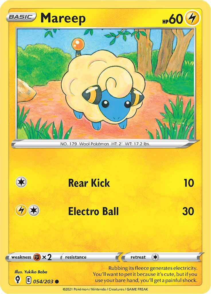 Mareep (054/203) [Sword & Shield: Evolving Skies] | GnG Games