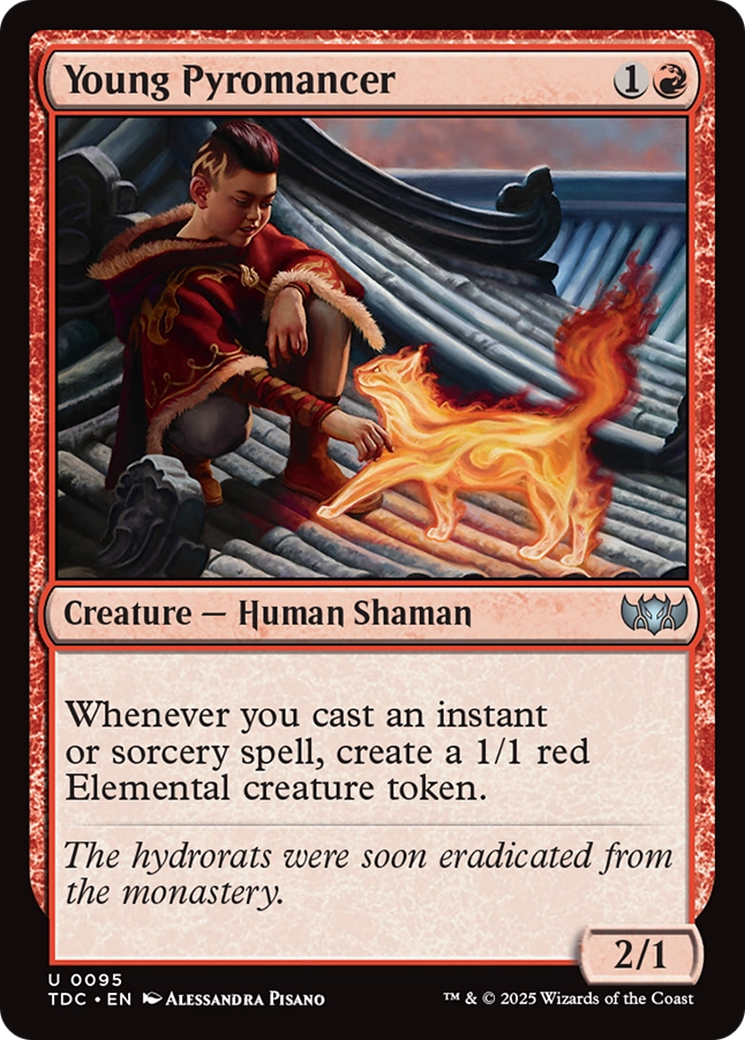 Young Pyromancer [Tarkir: Dragonstorm Commander] | GnG Games