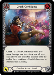 Crush Confidence (Blue) [U-WTR065] (Welcome to Rathe Unlimited)  Unlimited Rainbow Foil | GnG Games