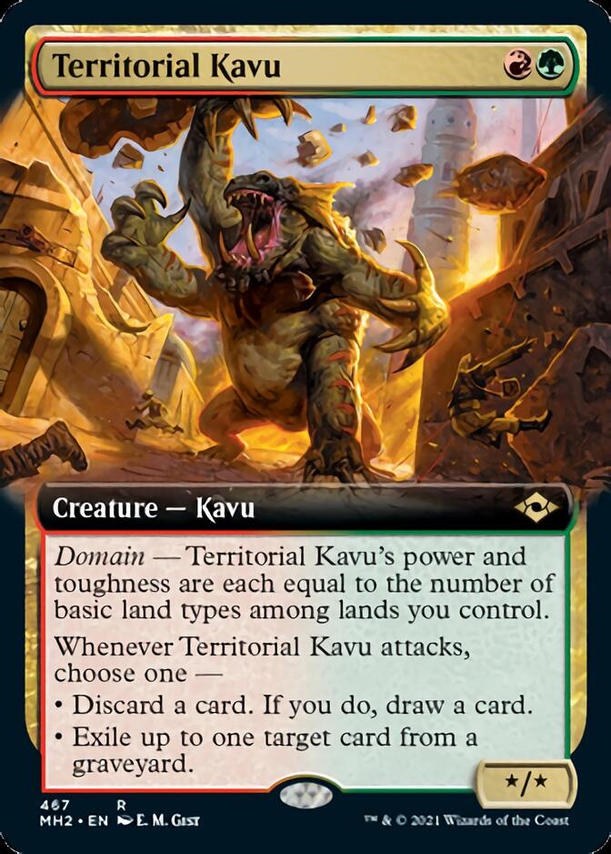 Territorial Kavu (Extended Art) [Modern Horizons 2] | GnG Games