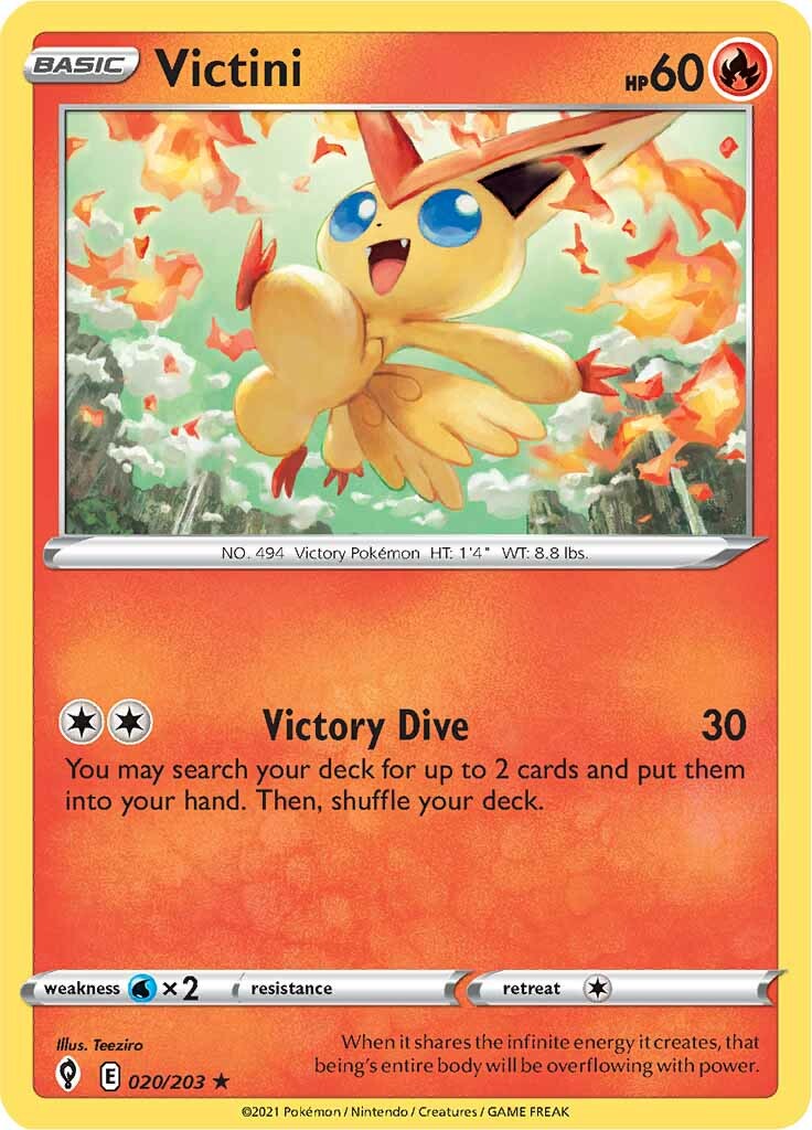 Victini (020/203) [Sword & Shield: Evolving Skies] | GnG Games