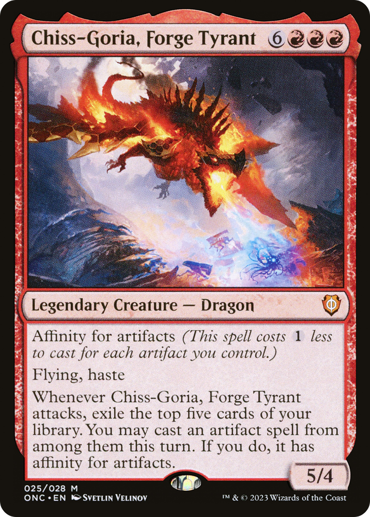 Chiss-Goria, Forge Tyrant [Phyrexia: All Will Be One Commander] | GnG Games